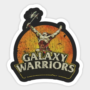 Galaxy Warriors 1983 Sticker